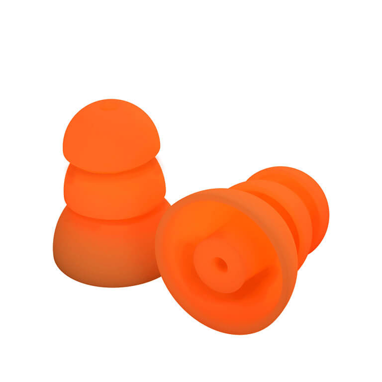 Comfortiered™ Silicone Plugs (orange) Product Main Image