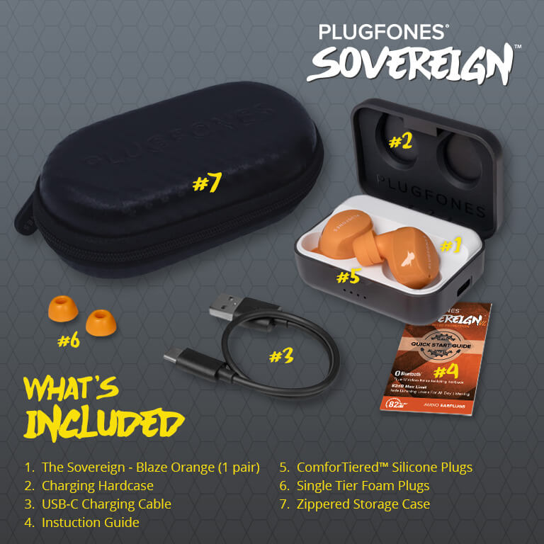 The Sovereign (blaze-orange-vl) Product Sovereign Whats Included Image