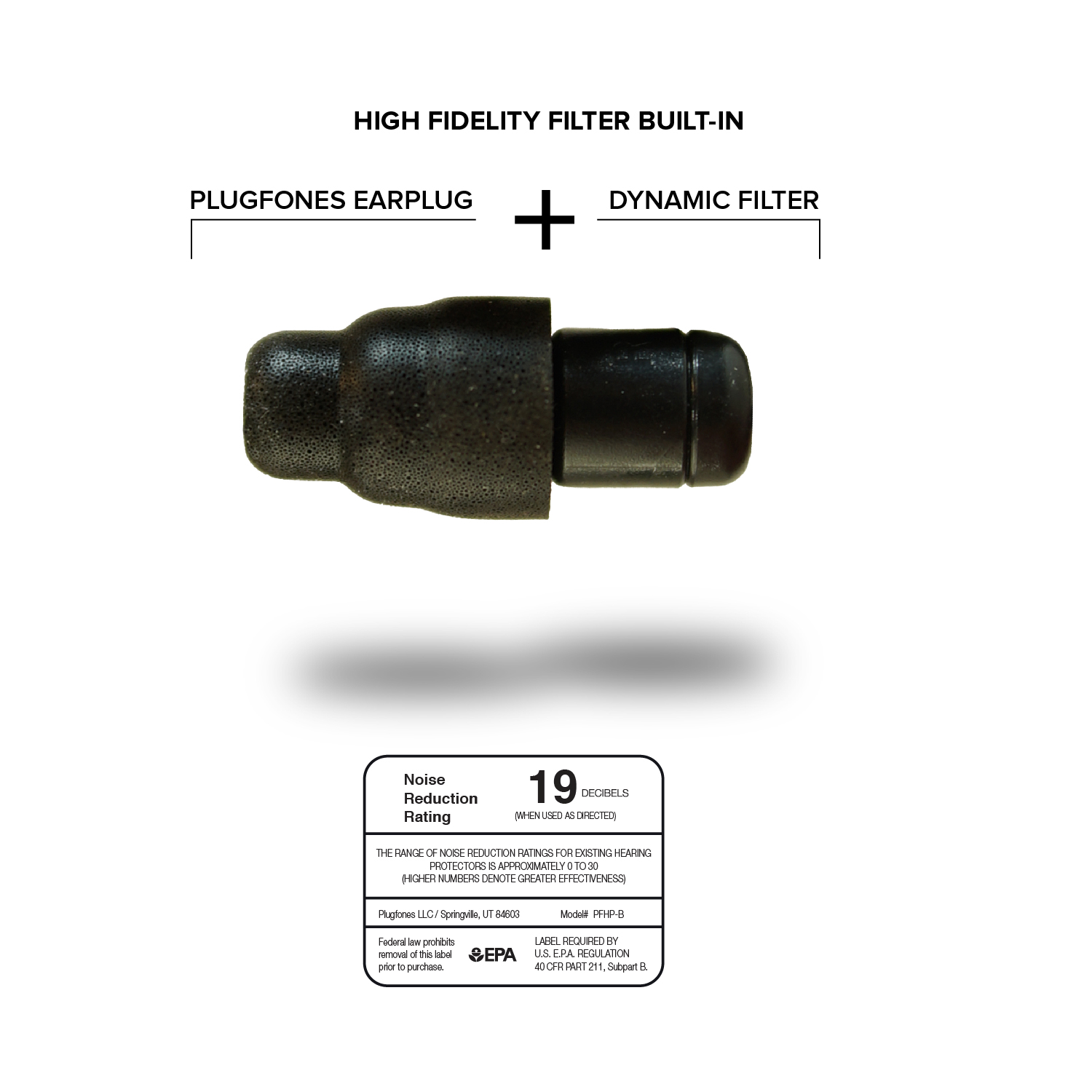 plugfones dynamics hi-fi earplugs let you hear the sound around you not the noise