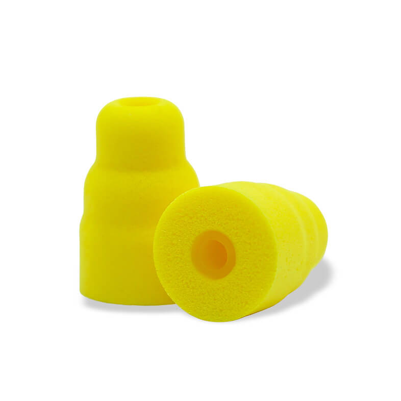 thumbnail image 2 of Plugfones ComforTiered 26 DB Reusable Silicone Replacement Ear Plugs – Yellow (PRP-SY10) 2 of 6