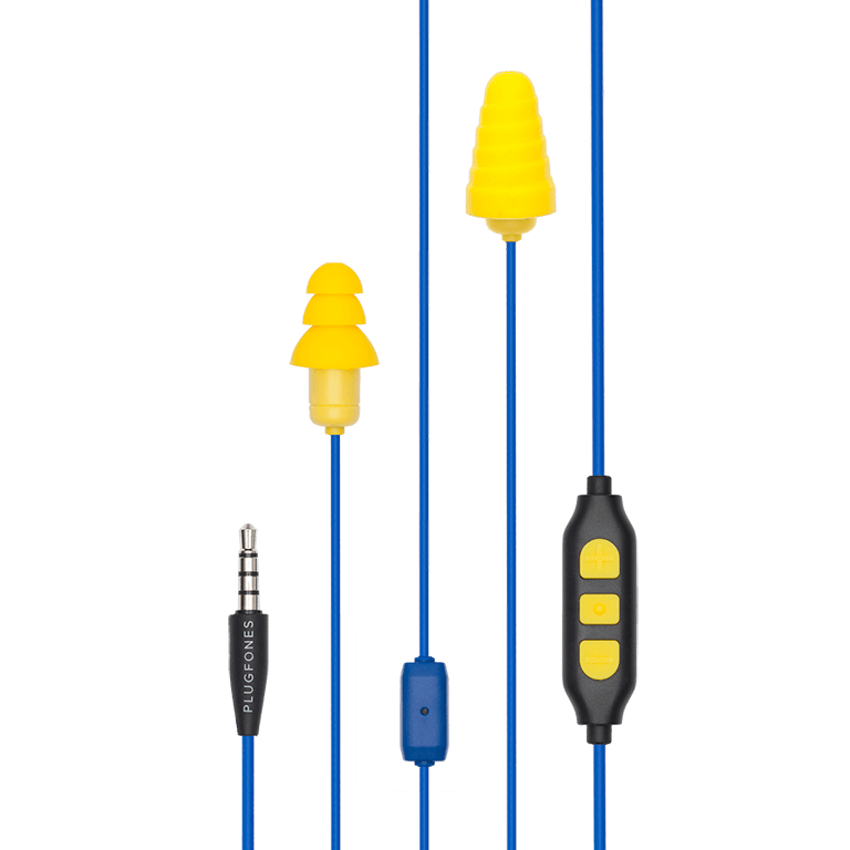Guardian Plus - Plugfones : The First and Only Earplugs with Music
