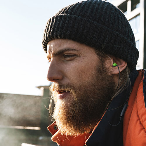 Plugfones BasicPro Bluetooth Earplugs – Wireless Work Headphones With OSHA Safety
